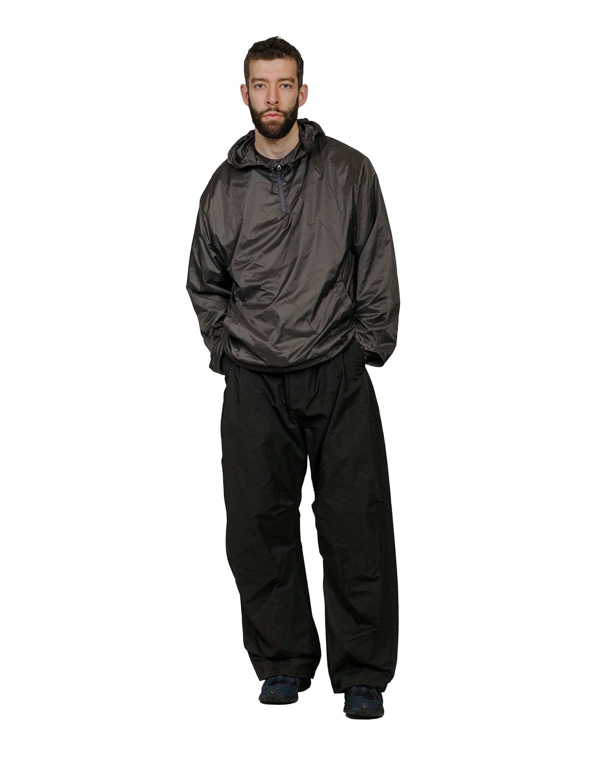 Amomento Mens Cotton Nylon Fatigue Pants Black