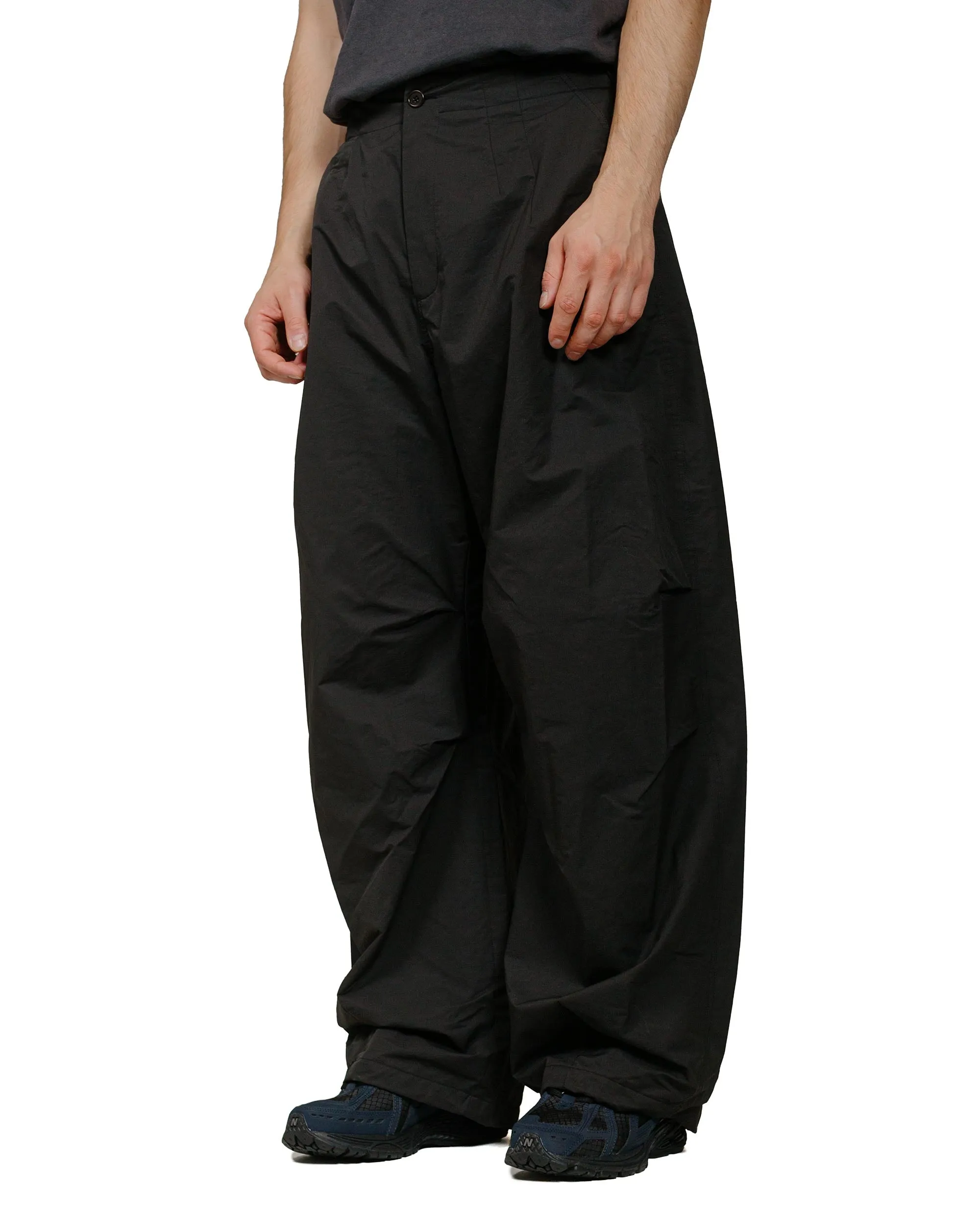 Amomento Mens Cotton Nylon Fatigue Pants Black