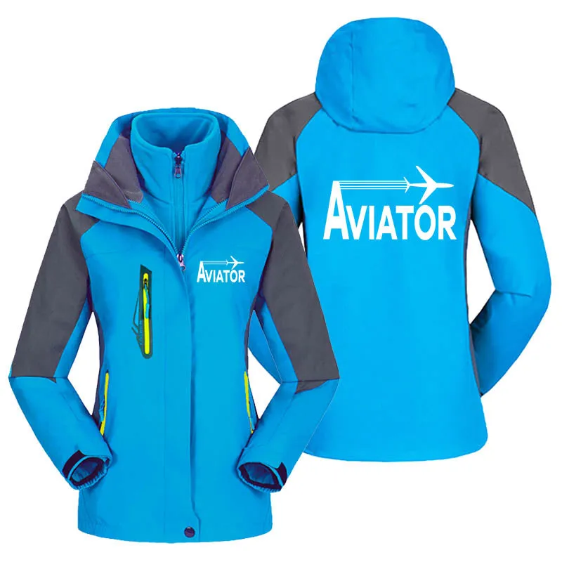 Aviator Designed Thick "WOMEN" Skiing Jackets