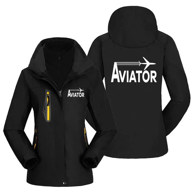 Aviator Designed Thick "WOMEN" Skiing Jackets