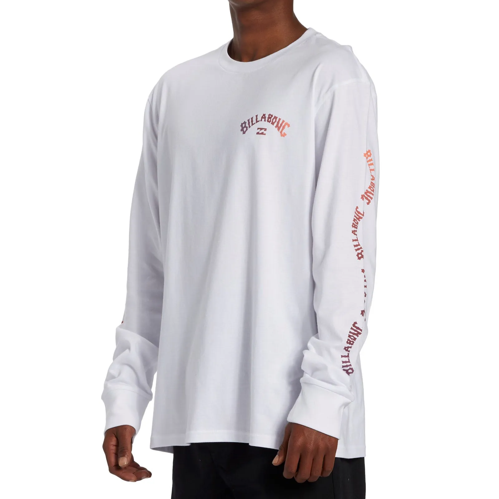 Billabong Mens Snaking Arches Long Sleeve Cotton T-Shirt