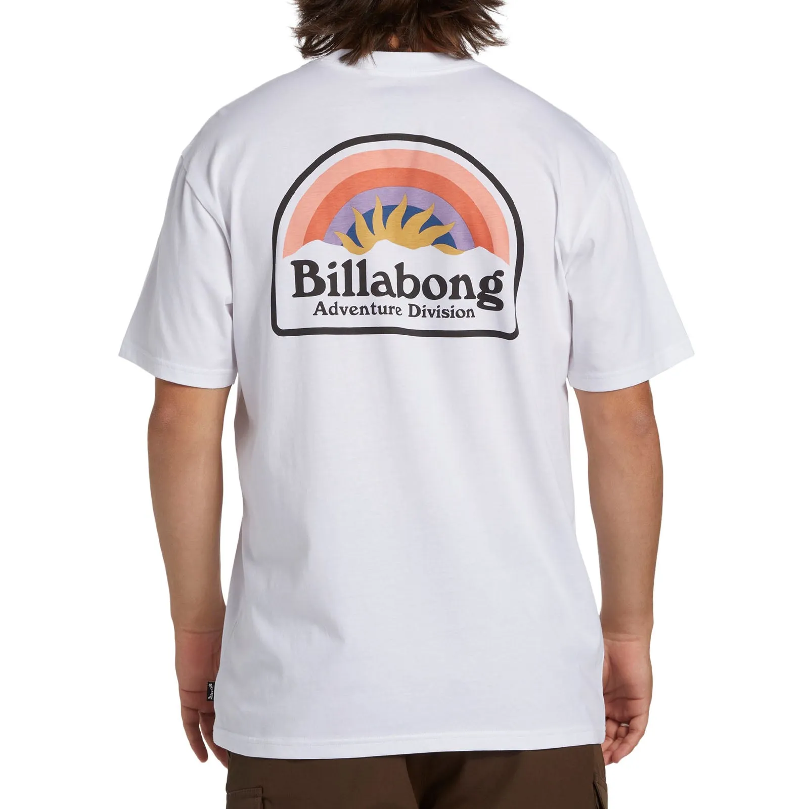 Billabong Mens Sun Up Crew Neck Cotton T-Shirt