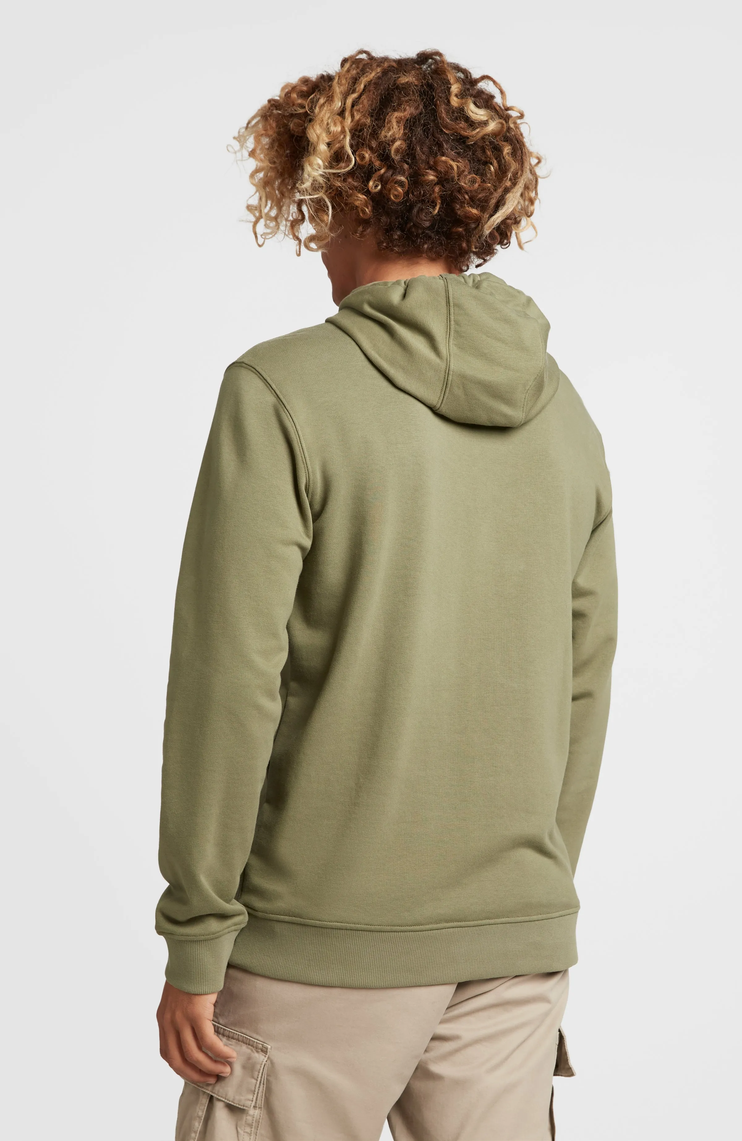 Block Hoodie | Deep Lichen Green