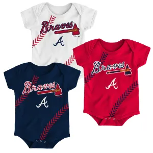 Braves Fantastic Baseball Creeper Set