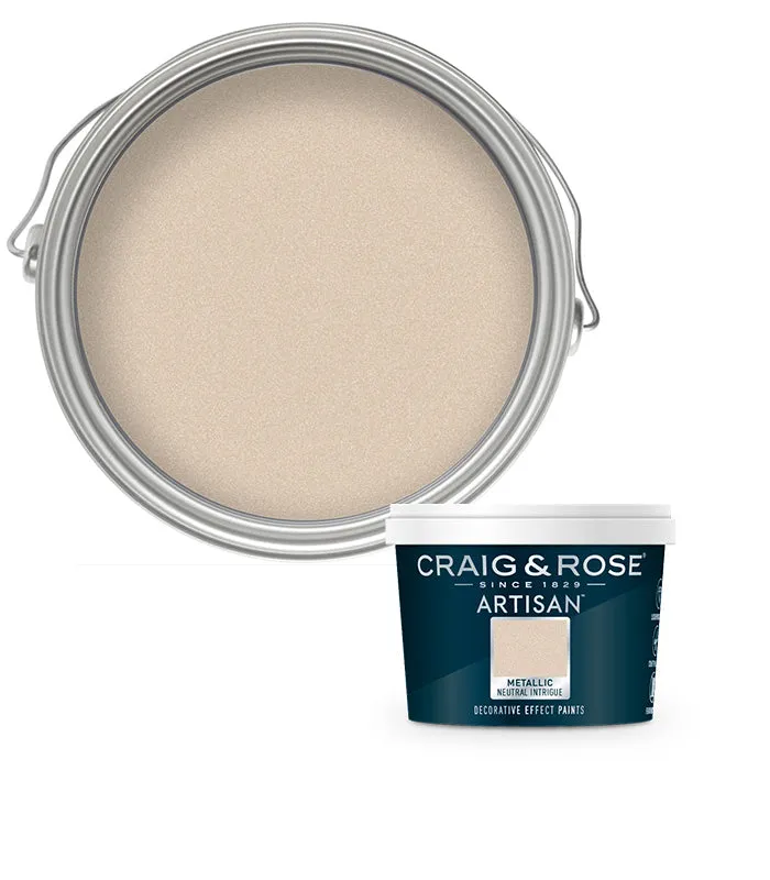 Craig and Rose Artisan Metallic Effect Paint