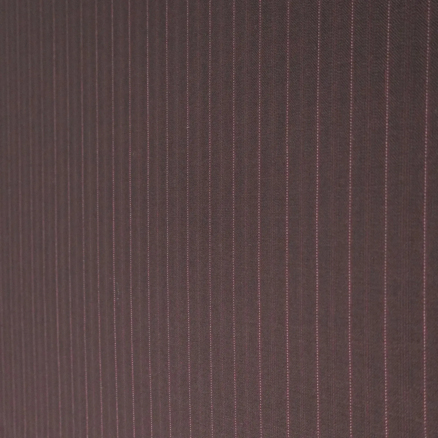 Dark Brown and Purple Stripe Loro Piana Extrafine Wool Fabric