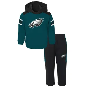 Eagles Infant Hooded Fleece Lined Set