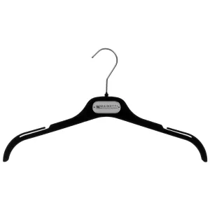 EC - 16" Black Flocked Top Hanger