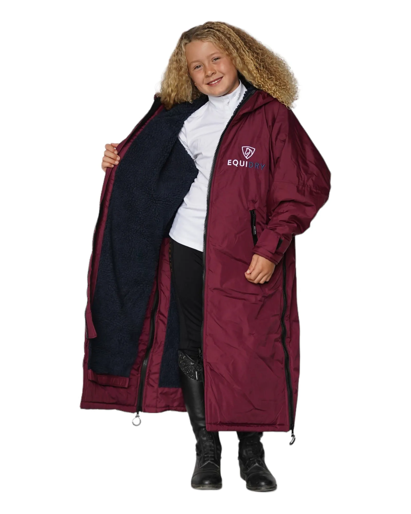 EQUIDRY | All Rounder Original Children's | Plum/Navy