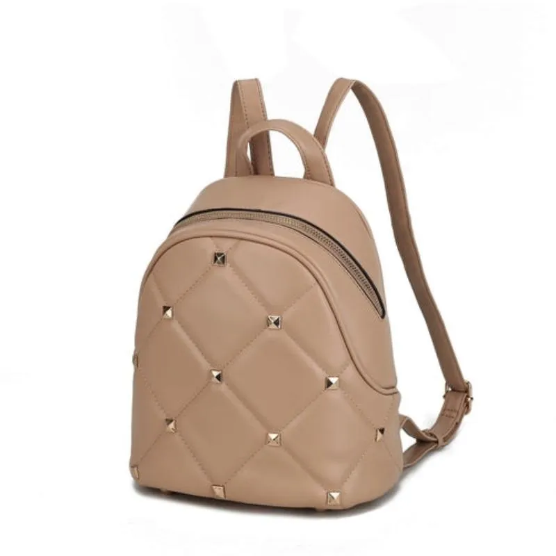 Hayden Quilted Vegan Leather