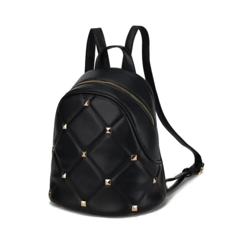 Hayden Quilted Vegan Leather