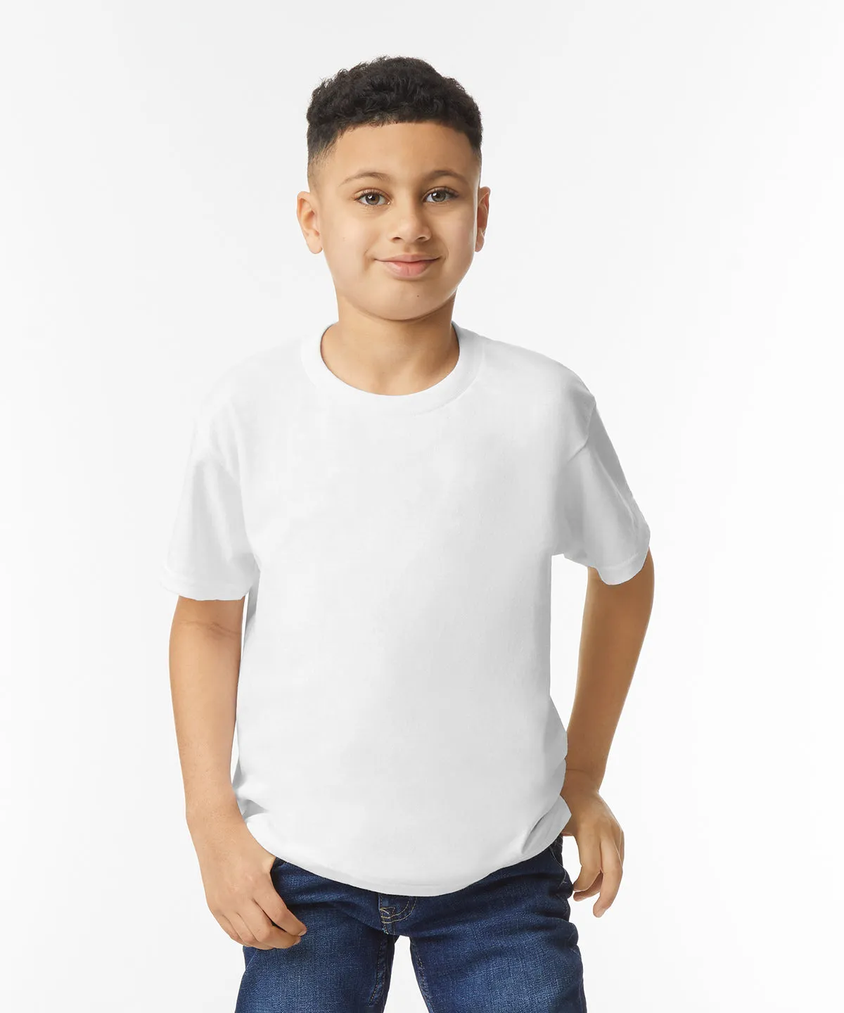 Heavy Cotton youth t-shirt | Ash