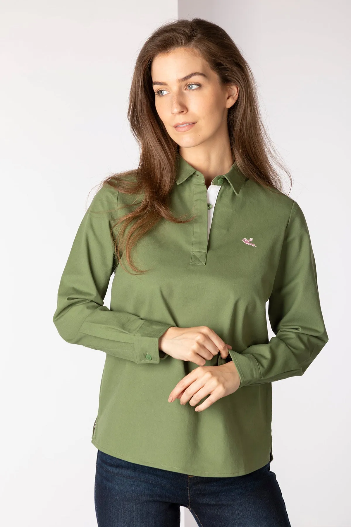 Ladies Plain Deck Shirt - Kirby