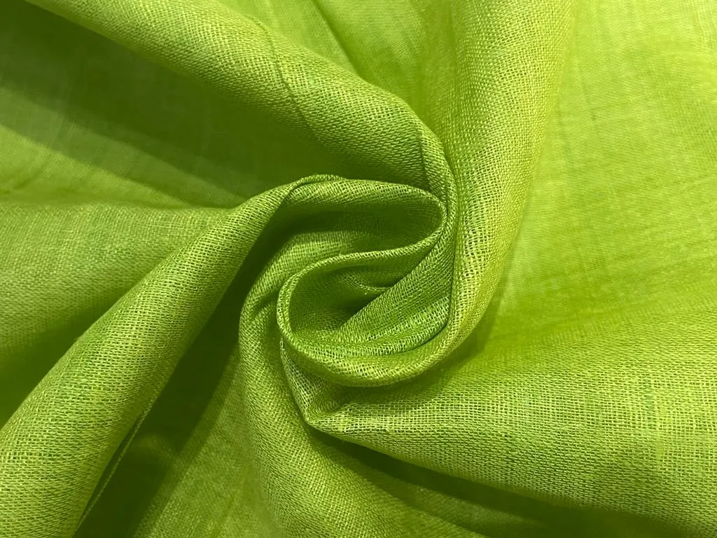 LIGHT MATKA SILK FABRIC 44"HANDLOOM WOVEN available in 3 colors parrot green/beige/black/purple/pink