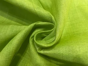 LIGHT MATKA SILK FABRIC 44"HANDLOOM WOVEN available in 3 colors parrot green/beige/black/purple/pink