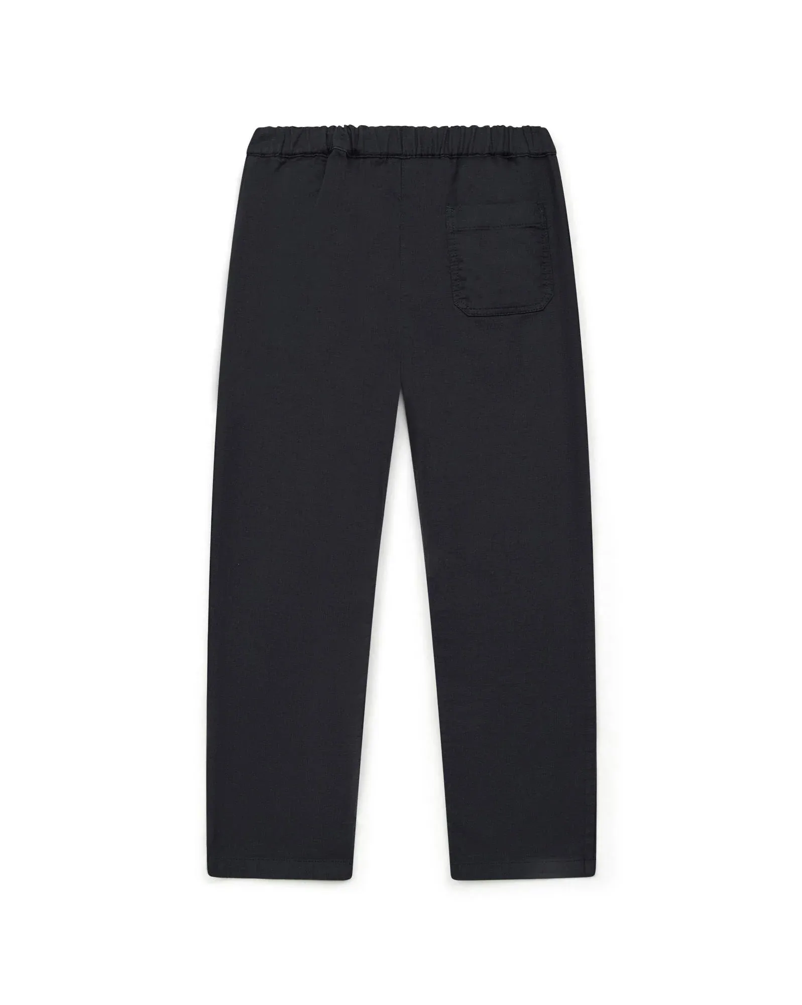 Lined Herringbone Trousers in Not Black