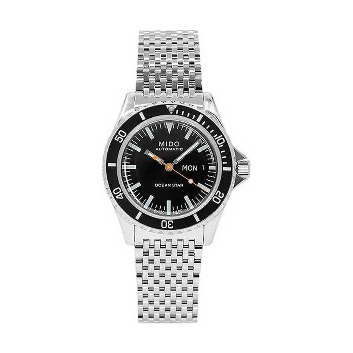 Mido Men's Elegant Automatic Watch M026-830-11-051-00 in Sleek Black and Silver