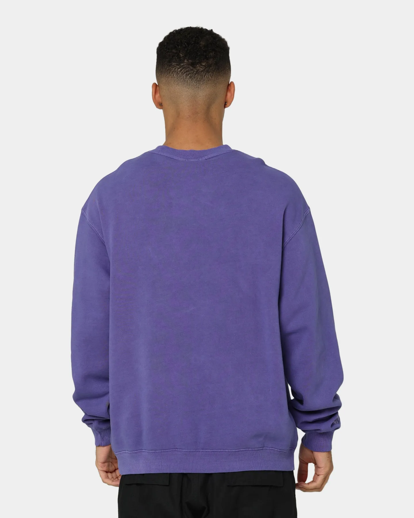 Mitchell & Ness Los Angeles Lakers Hoop Crew Crewneck Faded Purple