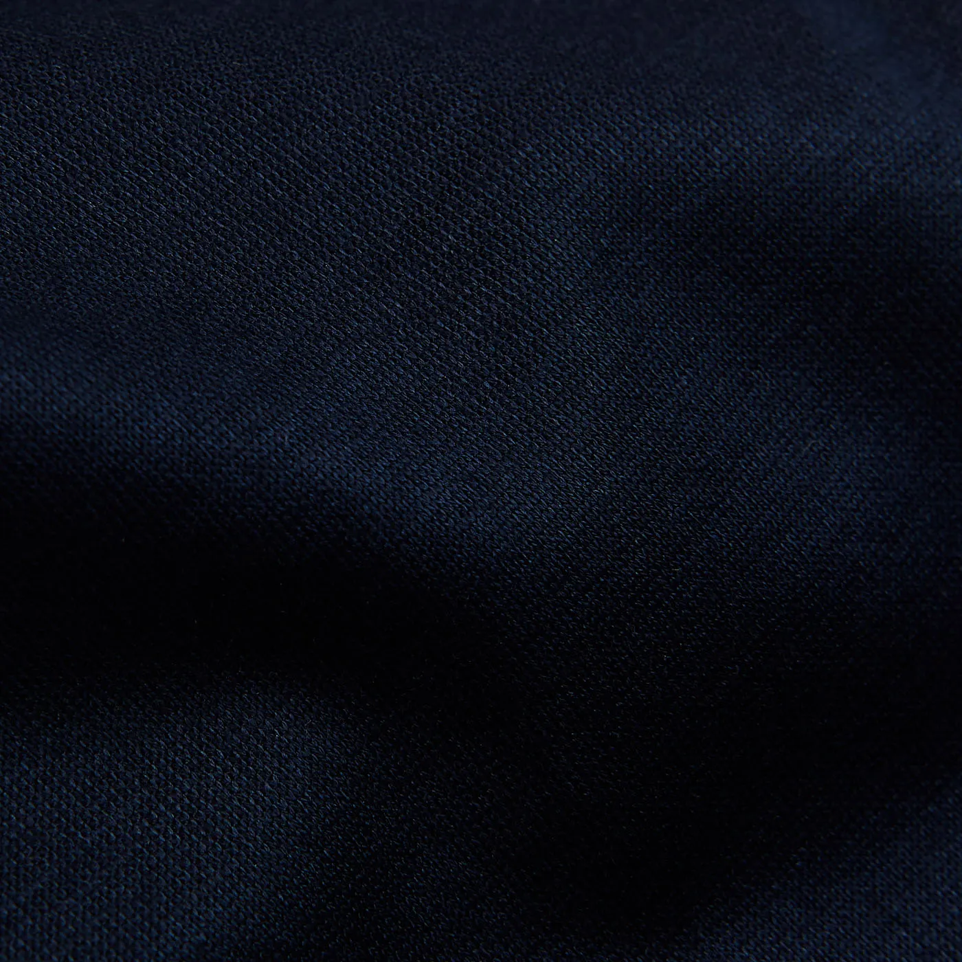 Navy Cotton Jersey Casual Shirt