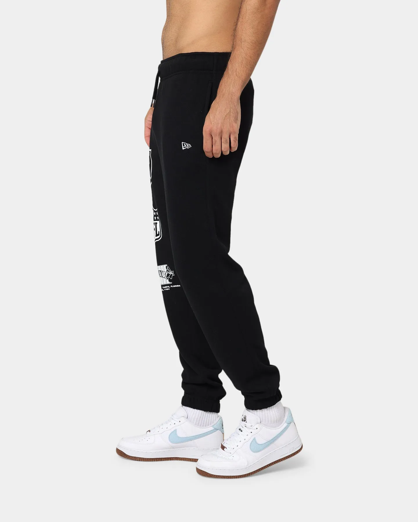 New Era Las Vegas Raiders Track Pants Black/White