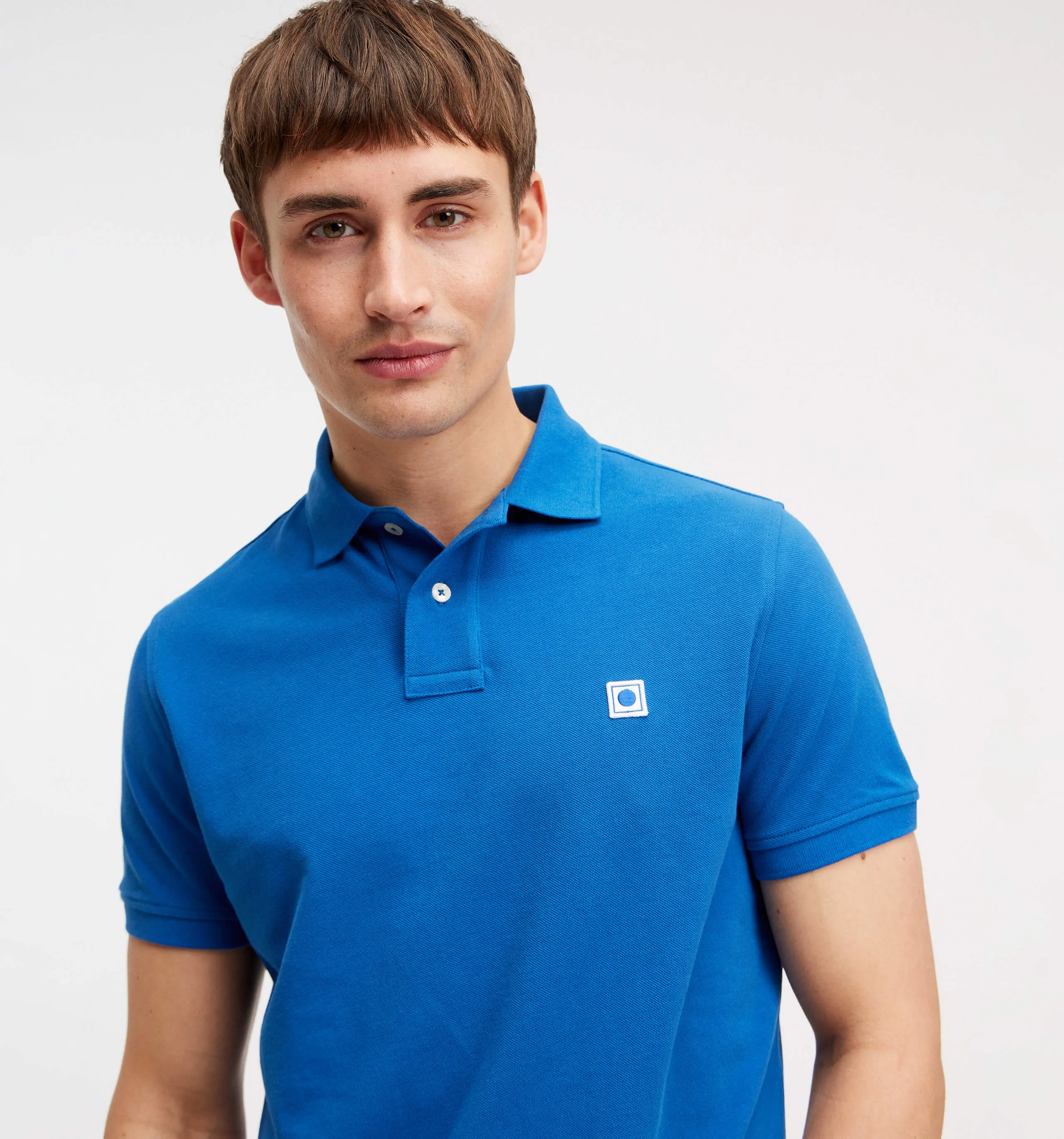 Pique Polo Royal Blue