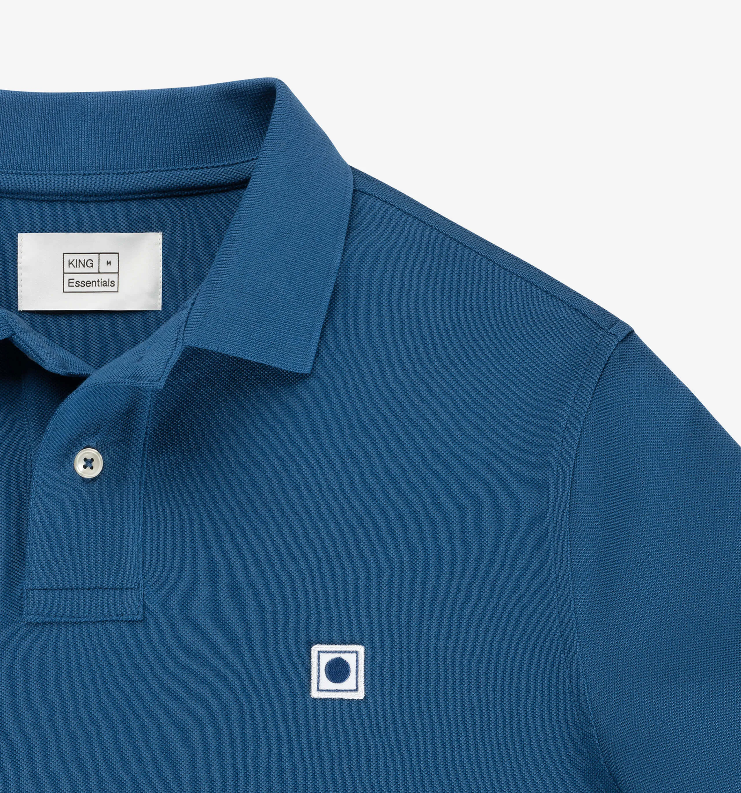 Pique Polo Royal Blue