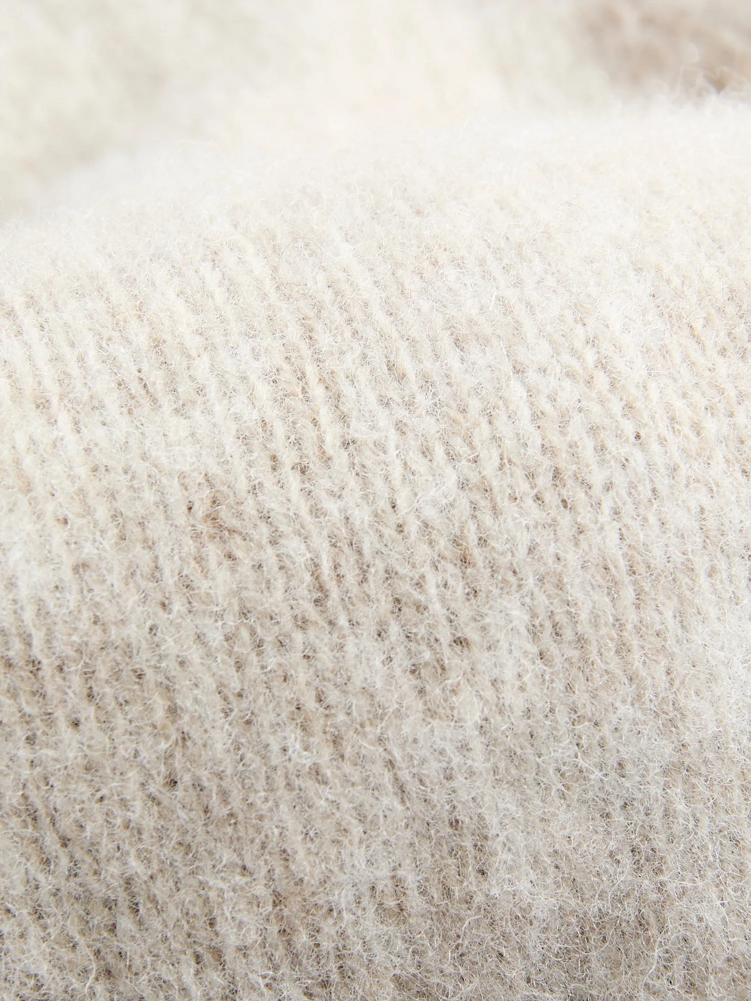 "Birth of the Cool" Wool Sweater in Cosmic Latte