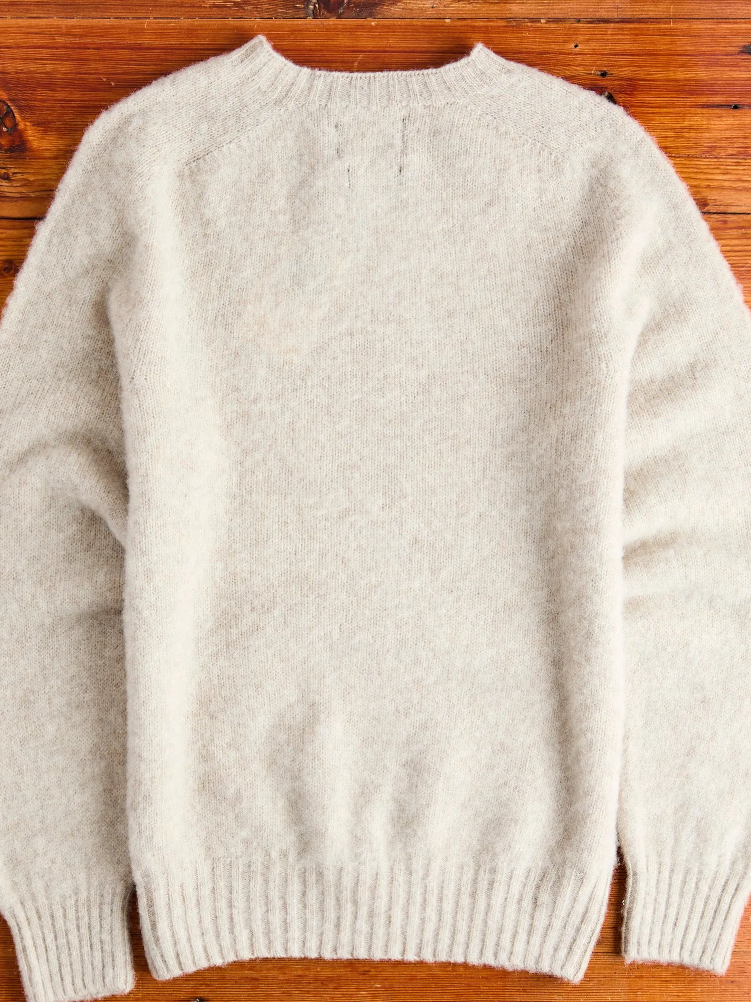 "Birth of the Cool" Wool Sweater in Cosmic Latte