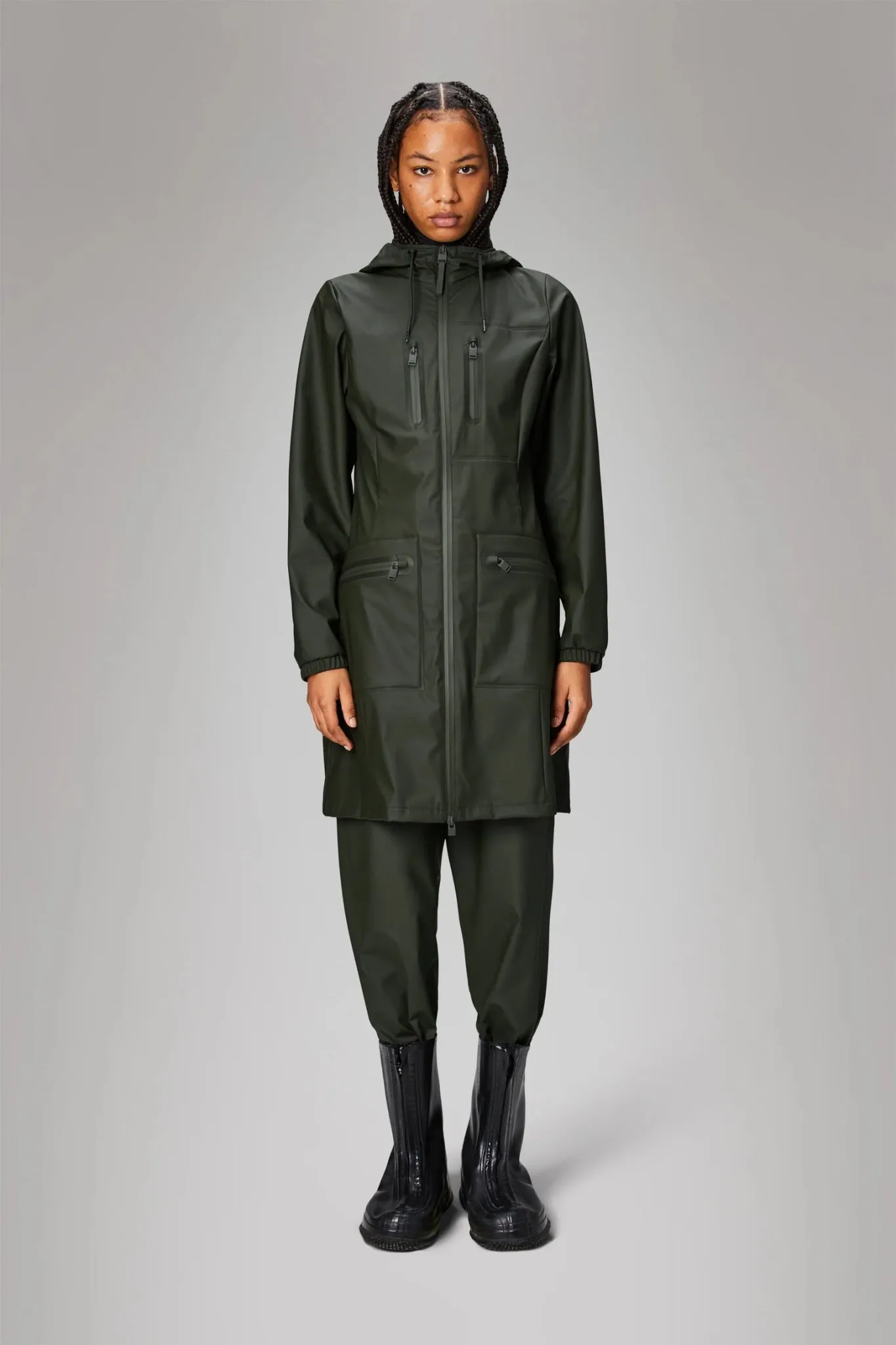 RAINS CARGO Curve Jacket W3