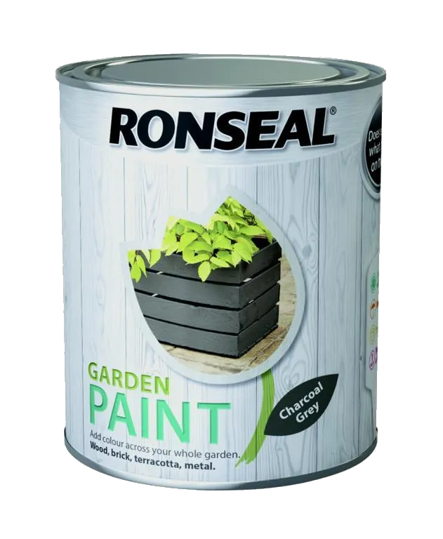 Ronseal Garden Paint 2.5L Charcoal Grey