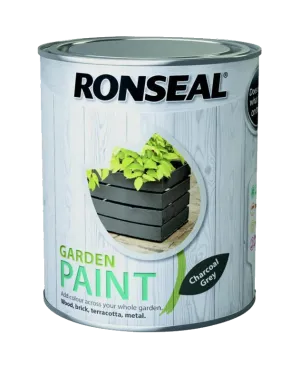 Ronseal Garden Paint 2.5L Charcoal Grey