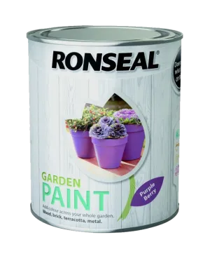 Ronseal Garden Paint 2.5L Purple Berry