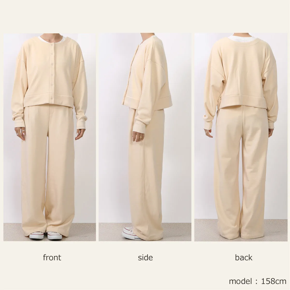 SATO | Fleece Lined Wide Pants