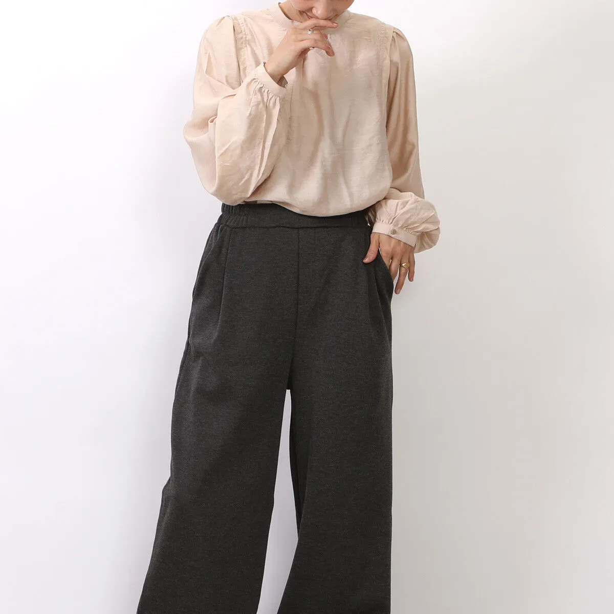 SATO | Fleece Lined Wide Pants