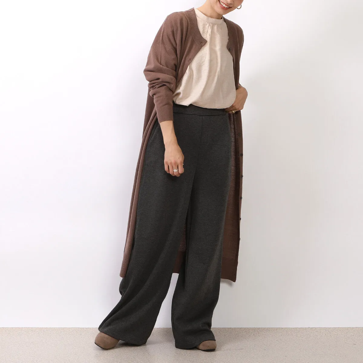 SATO | Fleece Lined Wide Pants