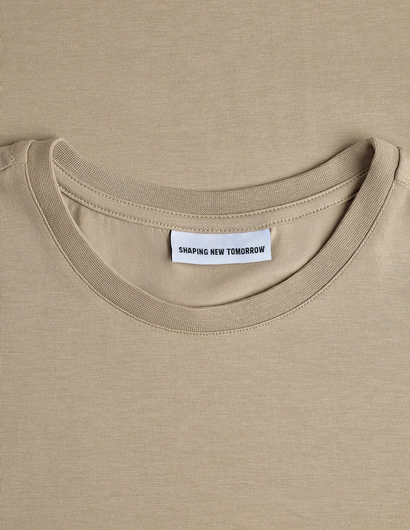 Supima T-Shirt Wooden Beige