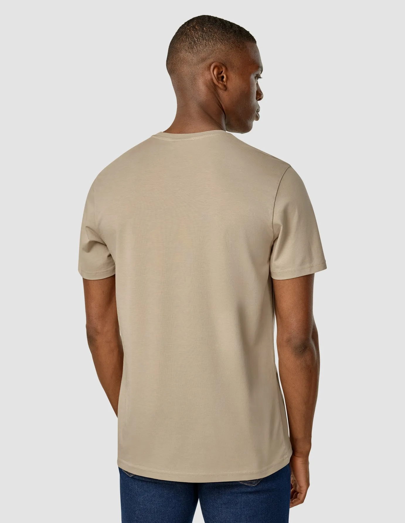 Supima T-Shirt Wooden Beige