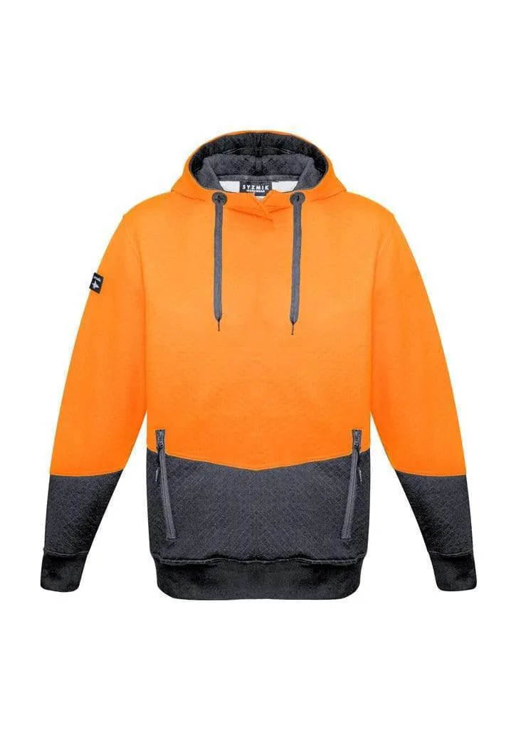 SYZMIK Unisex Hi-Vis Textured Jacquard Hoodie ZT477