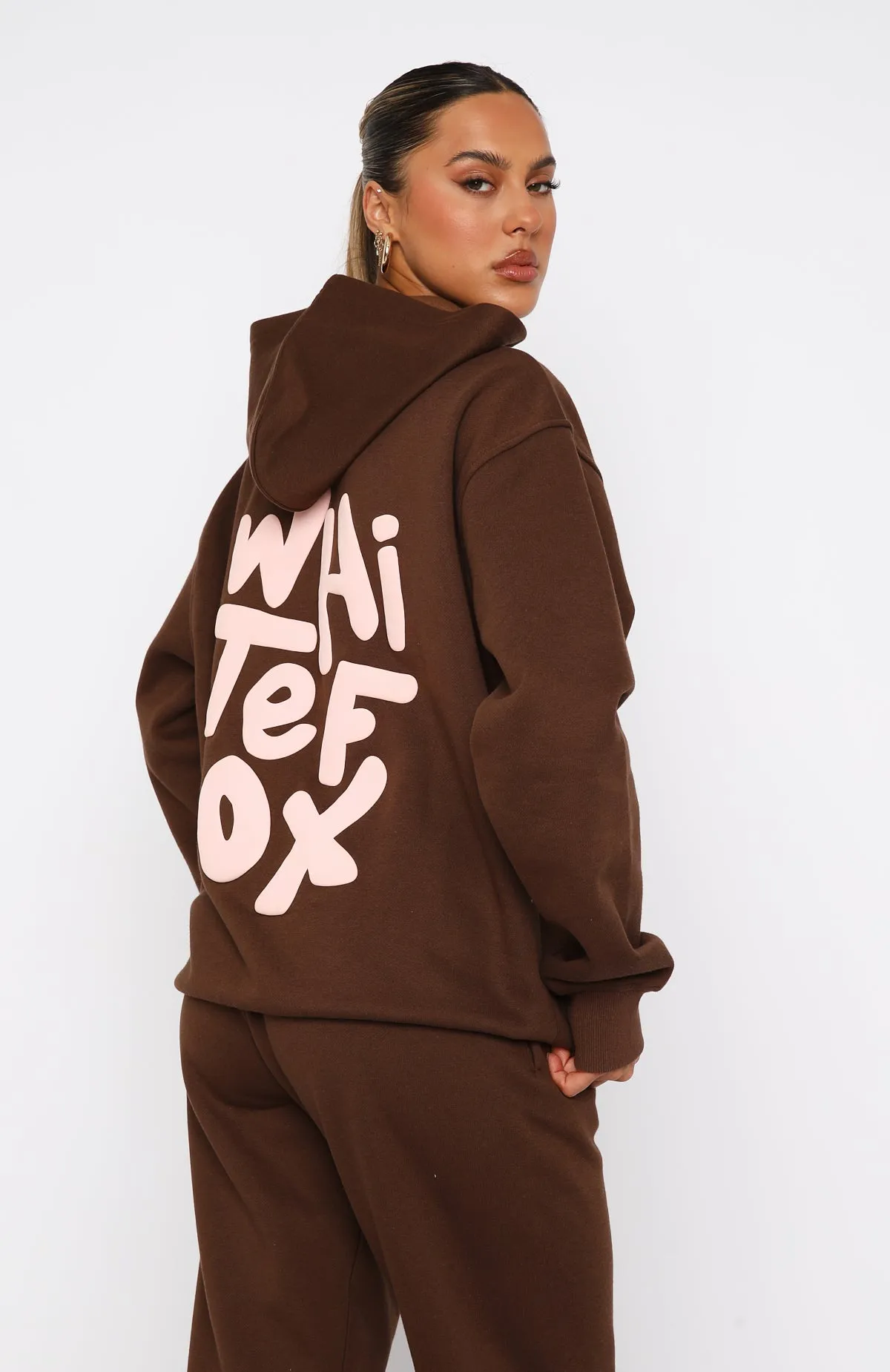 The New Standard Oversized Hoodie Chocolate