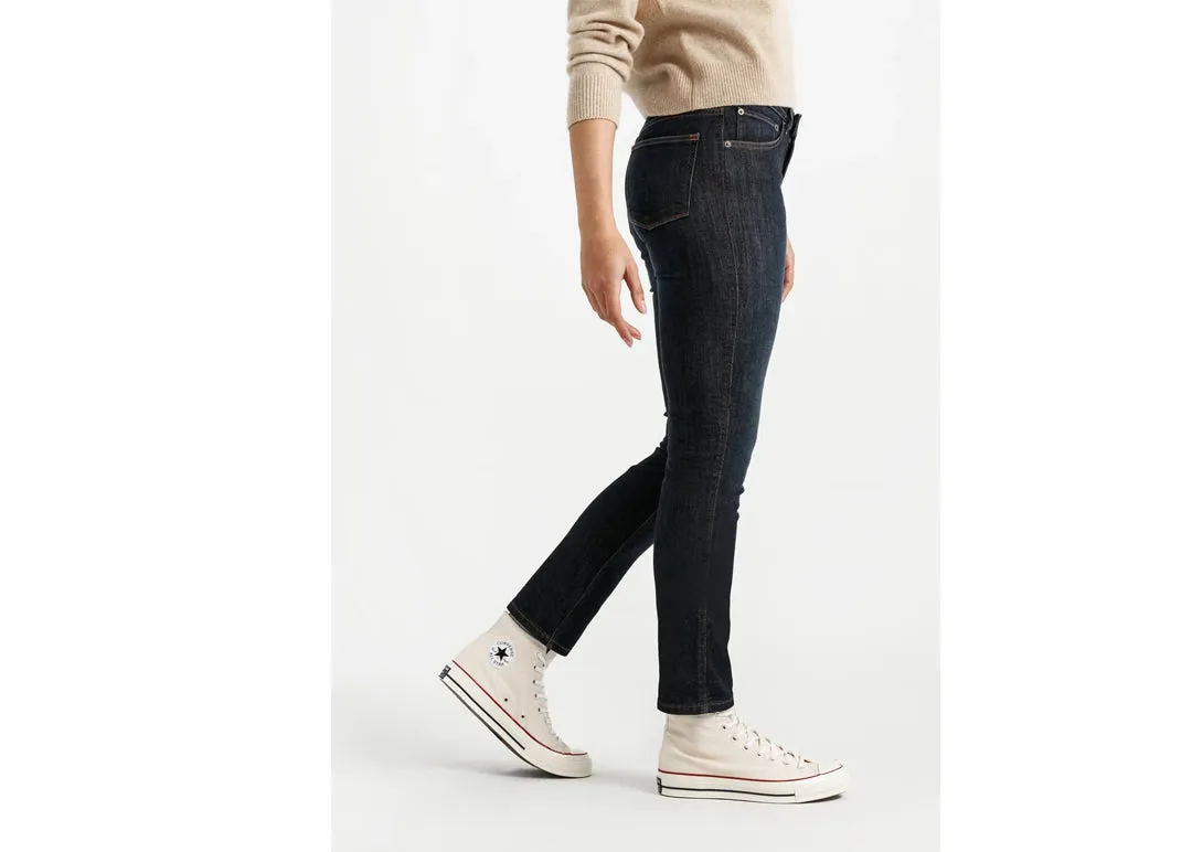 Women's Fireside Denim Mid Rise Slim Straight