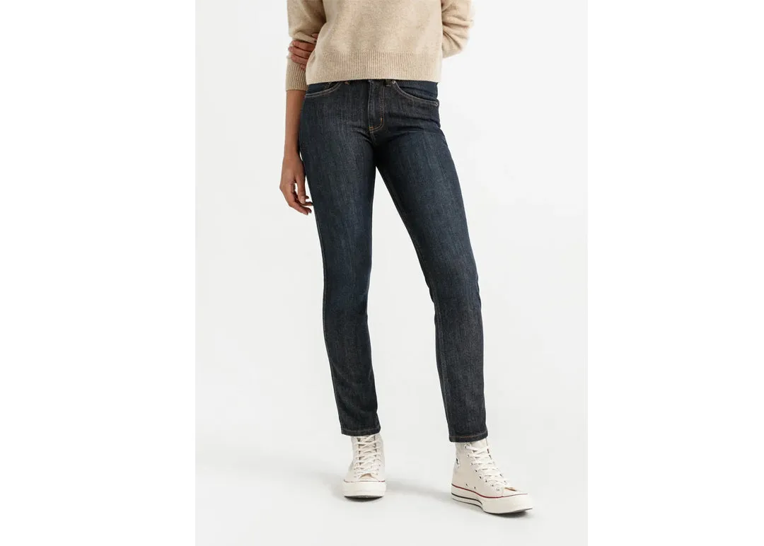 Women's Fireside Denim Mid Rise Slim Straight