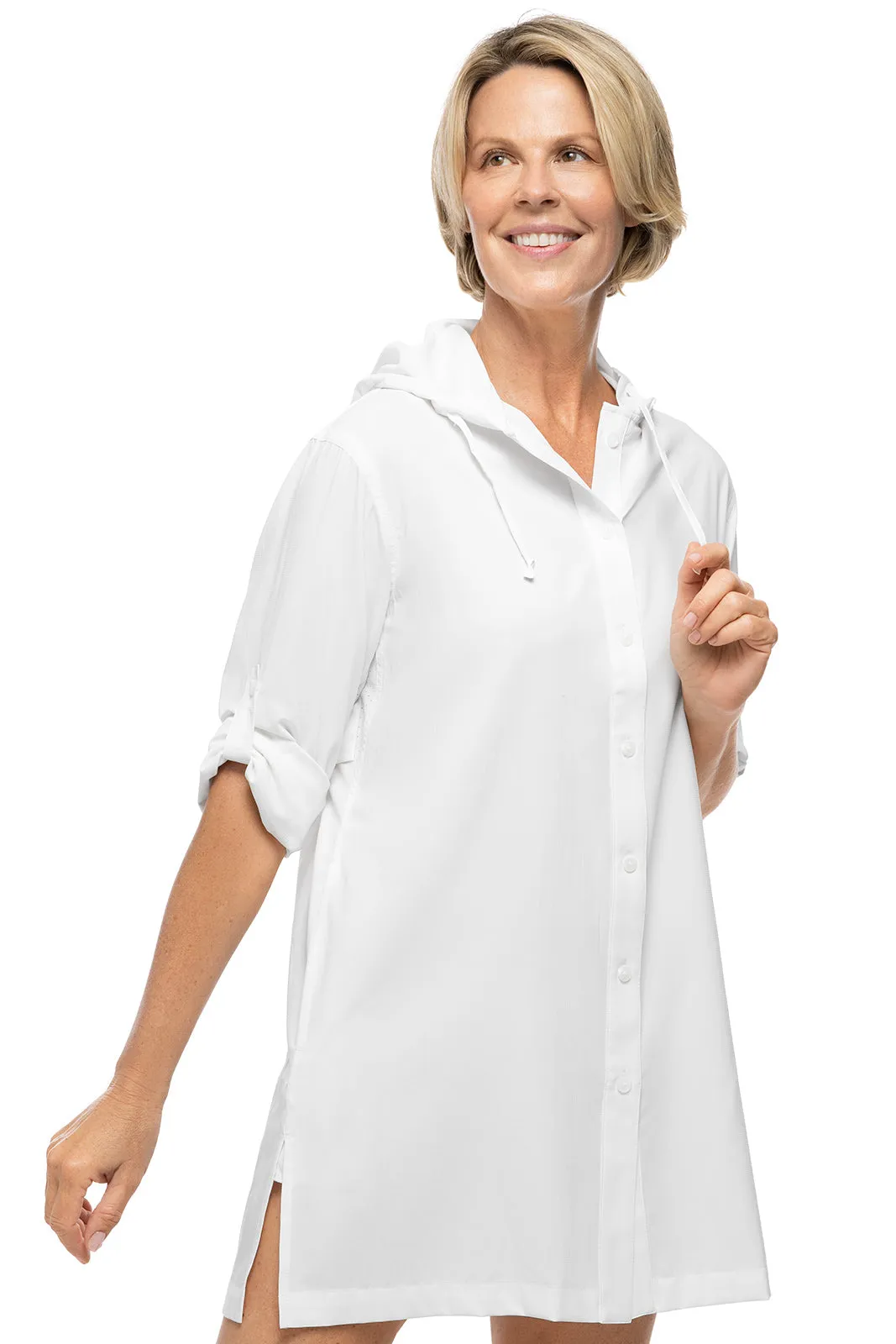 Women's Iztapa Beach Shirt | White