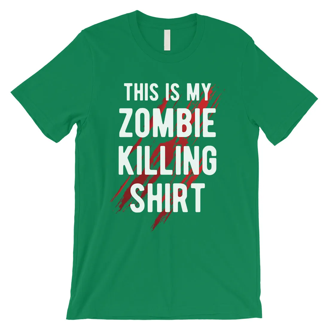 Zombie Killing Mens Badass Strong Powerful Halloween T-Shirt Gift