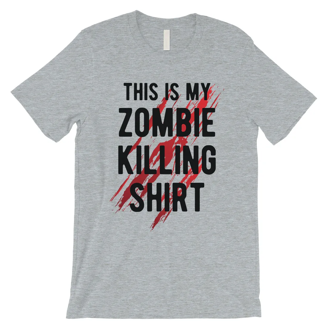 Zombie Killing Mens Badass Strong Powerful Halloween T-Shirt Gift